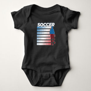 Body Football Masculin Rouge Blanc Bleu