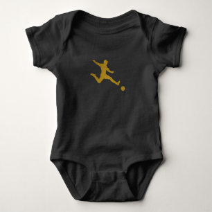 Body Football Soccer Shooter Couleur en cuir doré Coo