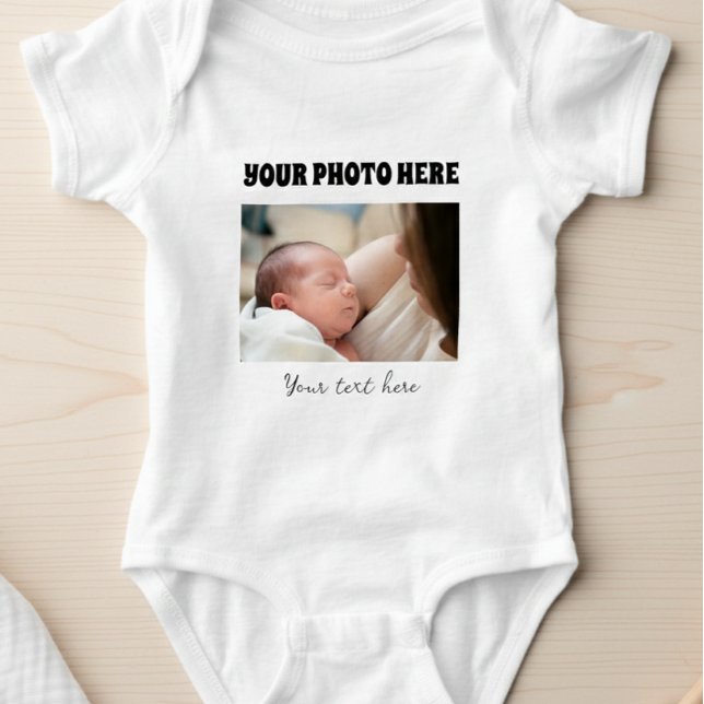 Body for children with photo and customized text (Créateur téléchargé)