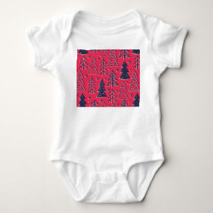 Body Forêt de Noël : Papier peint en silhouette d'hiver