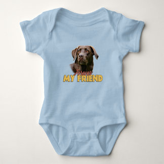 Body Forever Mon Ami Chocolat Labrador Chien Design