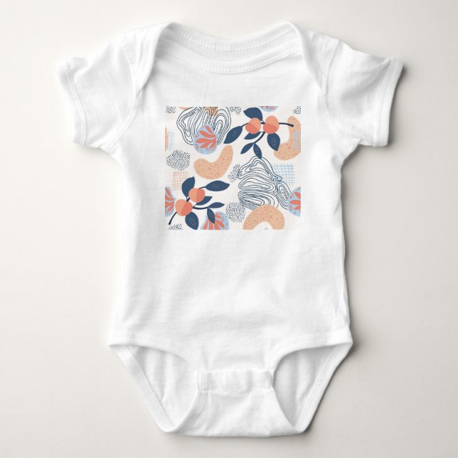Body Formes Abstraites nature Motif sans couture (Devant)
