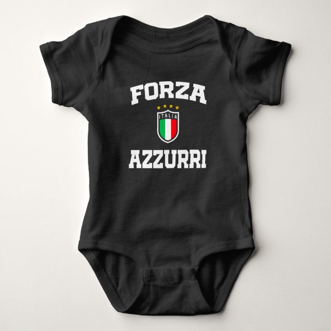 Body Forza Azzurri Italia Jersey 2021 Funs de football (Devant)
