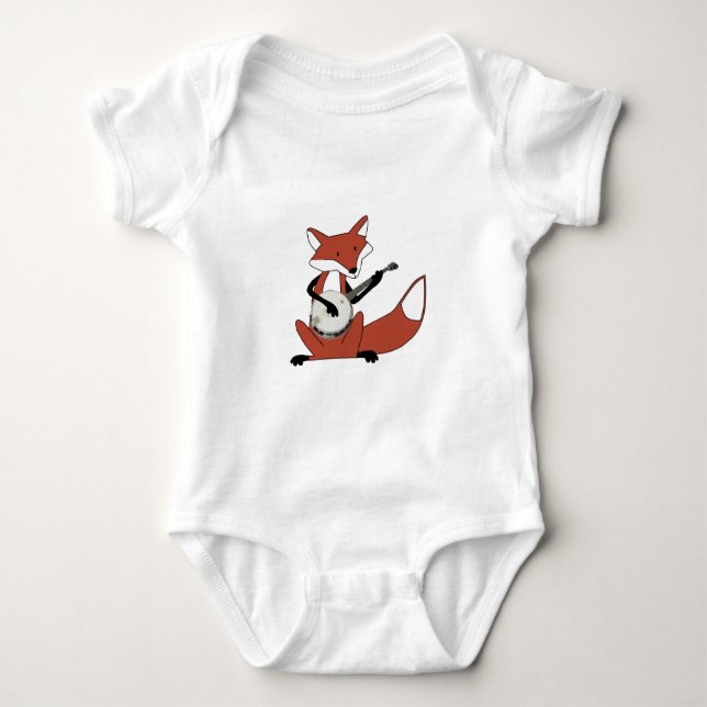 Body Fox jouant le banjo (Devant)