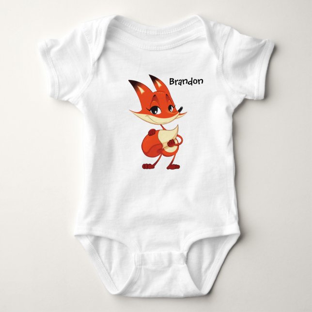 Body Foxy Baby Jersey Sleeper (Devant)