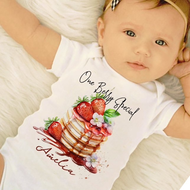 Body Fraise personnalisée - Une baie spéciale (Créateur téléchargé)