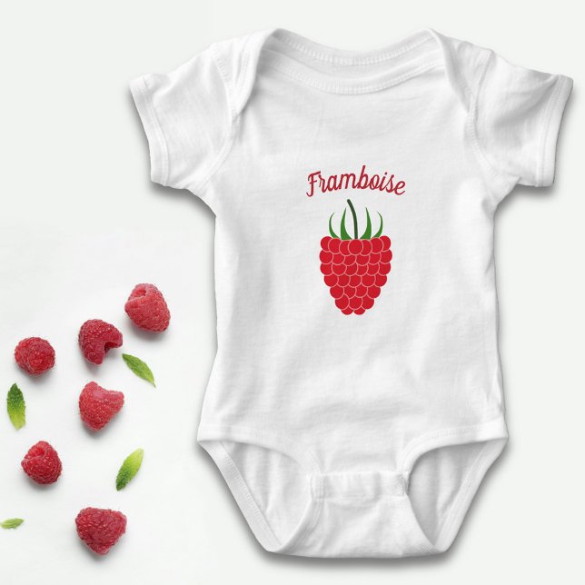 Body Framboise (Raspberry Baby Bodysuit)