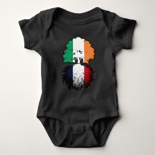 Body France French Irish Ireland Tree Roots Flag