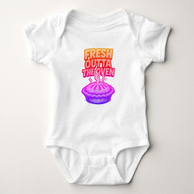 Body 'Fresh Outta the Oven' Baby Outfit (Devant)