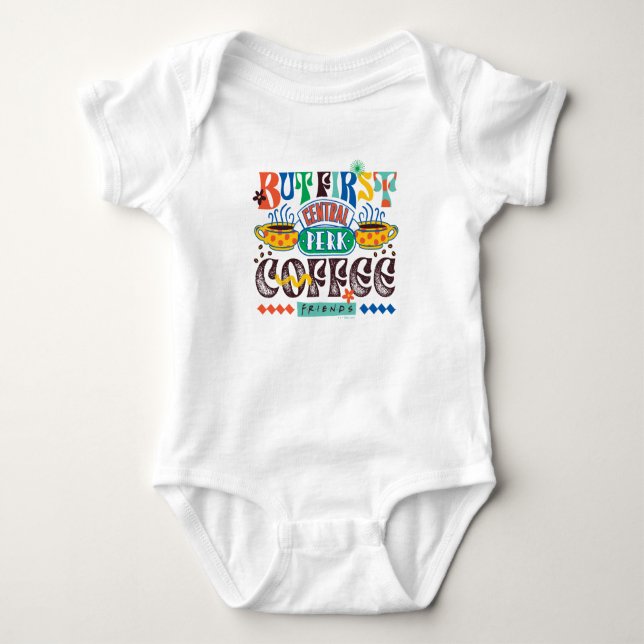 Body FRIENDS™ | Mais d'abord Café Graphique Vibrant (Devant)