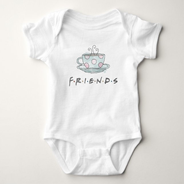 Body FRIENDS™ | Tasse à café Aquarelle (Devant)