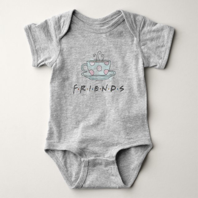 Body FRIENDS™ | Tasse à café Aquarelle (Devant)