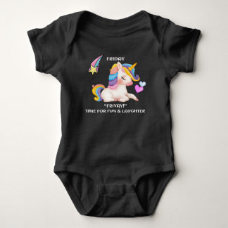 Body Friyay Fun and Laughter Baby Bodysuit T-shirt
