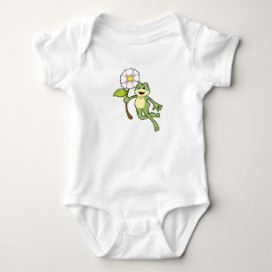 Body Frog with Flower.
