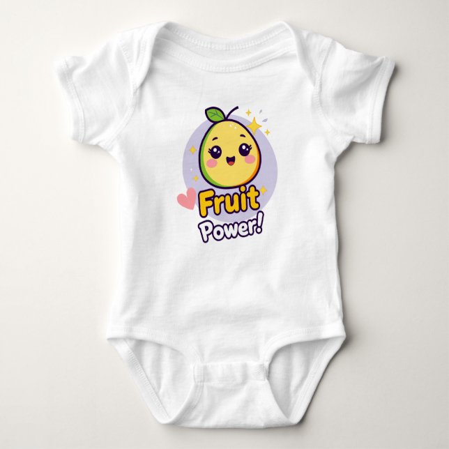 Body "Fruit Power" design Baby (Devant)