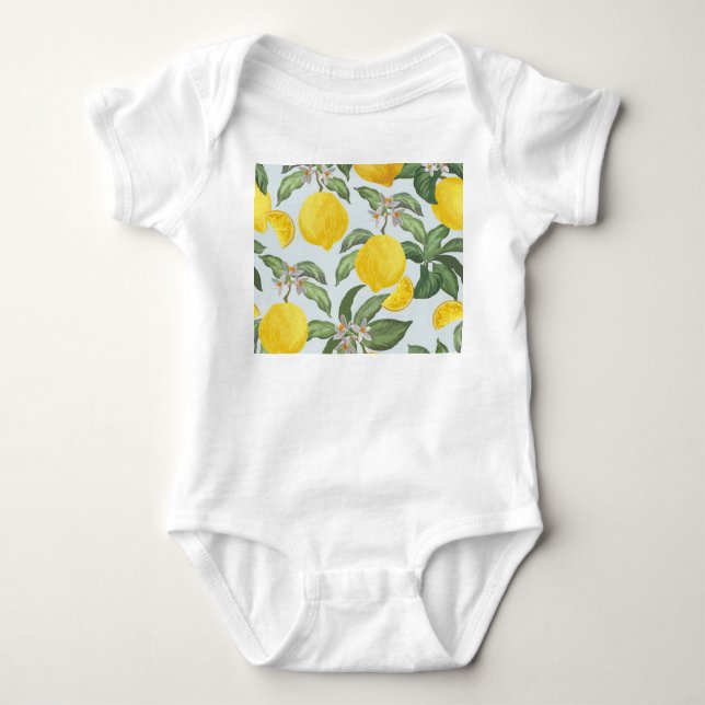Body Fruit tropical citron Motif Vintage (Devant)