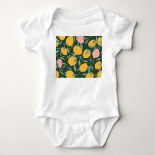 Body Fruit vintage citron Motif sans joint