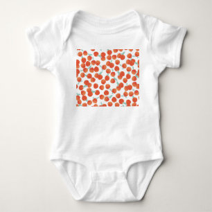 Body Fruits de pêche, motif d'été.
