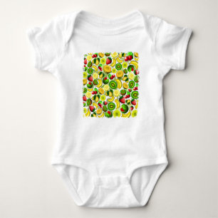 Body Fruits d'été Juicy Motif bébé costume corps