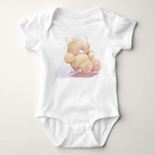 Body Fumeur de bébé/Ours en peluche