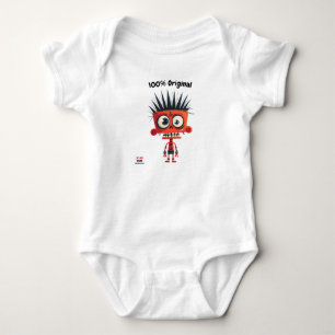 Body Fun Red Punk Personnage Original pour Enfants et