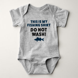 Body Funny Baby Fishing Jersey Bodysuit Chemise