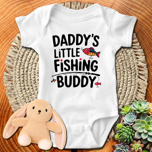 Body Funny Baby Fishing   Le petit ami de pêche de papa