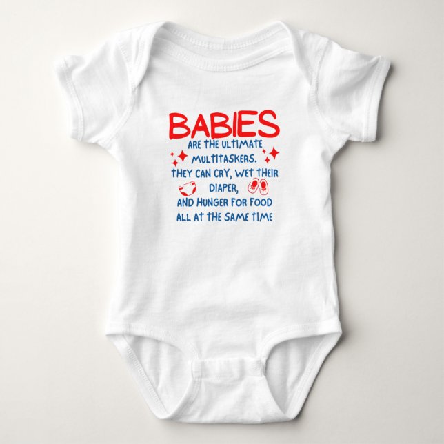 Body Funny Baby Qoutes Cadeau Baby Bodysuit (Devant)