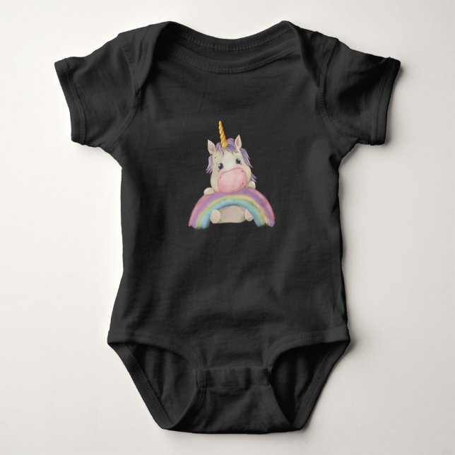 Body Funny Birthday Unicorn (Devant)