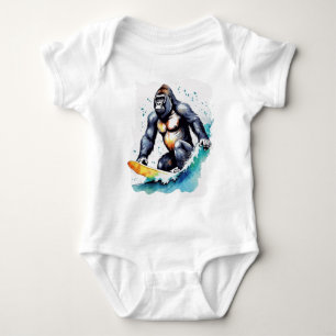 Body Funny gorilla surf