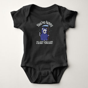 Body Funny Grim Reaper Cat Halloween Costume