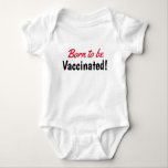 Body Funny Né pour être vacciné Typographie textuelle<br><div class="desc">Conception disant Né pour être vacciné. Texte rouge et noir. Regardons les choses en face - la vie est une série de vaccinations. Personnalisez facilement cette conception en modifiant le texte modèle ou en changeant la couleur arrière - plan. Merci d'avoir vu mes designs !</div>