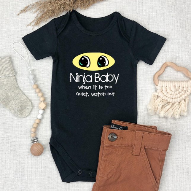 Body Funny Ninja Baby - Bodysuit (Créateur téléchargé)