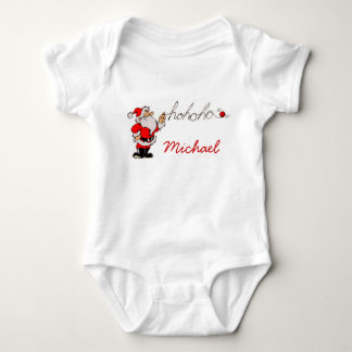 Body Funny Père Noël Personalizable Baby-Shirt