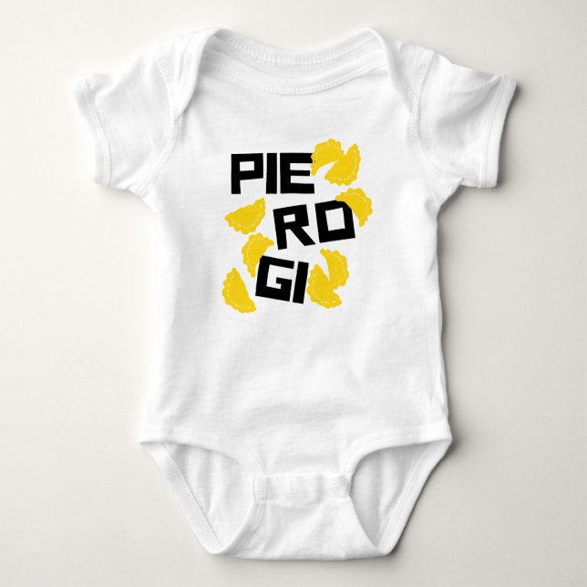 Body Funny Pierogi Baby Bodysuit (Devant)