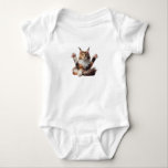 Body Funny Stretching Maine Coon Kitten Photo<br><div class="desc">This adorable and hilarious photo captures a Maine Coon kitten in a dramatic stretch — paws out,  eyes closed,  pure kitten zen! Perfect for anyone who loves cats,  smiles,  and cute moments. Ideal for gifts,  mugs,  T-shirts,  and more.</div>