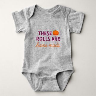 Body Funny Thanksgiving Baby Bodysuit, Cute Fall Baby