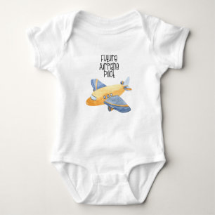 Body Futur avion pilote vêtements bébé, avion