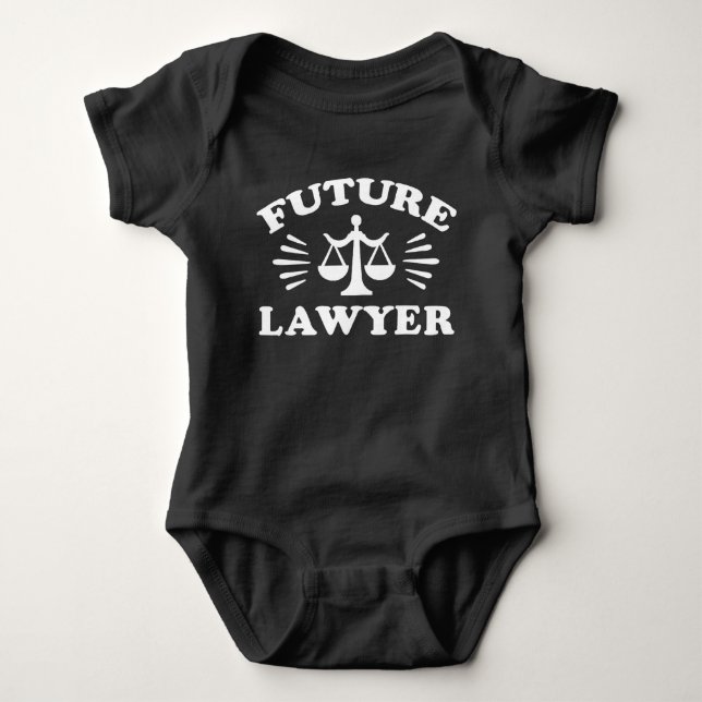 Body Futur Avocat Bébé Bodysuit (Devant)
