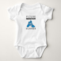 Futur bébé marathonien, course à longue distance