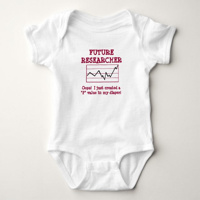 Body Futur chercheur Bodysuit bébé (Devant)