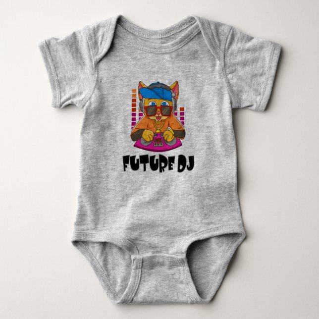 Body Futur DJ Disk Jockey Deejay (Devant)