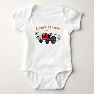 Body Futur fermier sur la carrosserie de tracteur