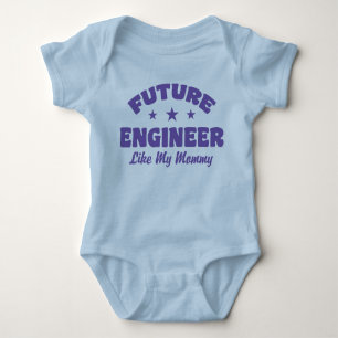 Body Futur Ingénieur Comme Ma Maman Baby T-Shirt
