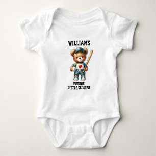 Body Futur joueur de baseball Ourson Mignon
