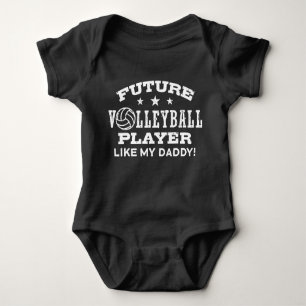 Body Futur joueur de volley-ball comme mon papa bébé T-