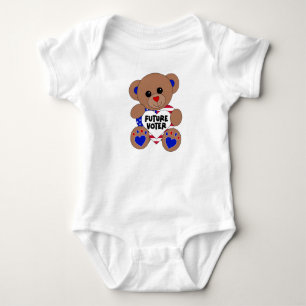 Body Futur Ours en Peluche Votant pour les Enfants Vote