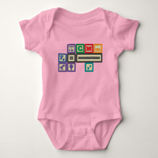 Body Futur Physicien Blocks Bodysuit bébé