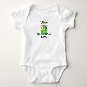 Body Futur Pickleball King Baby Green Ball en Couronne