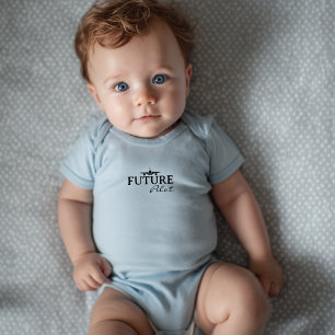 Body Futur pilote d'avion bébé garçon Aviateur Minimali